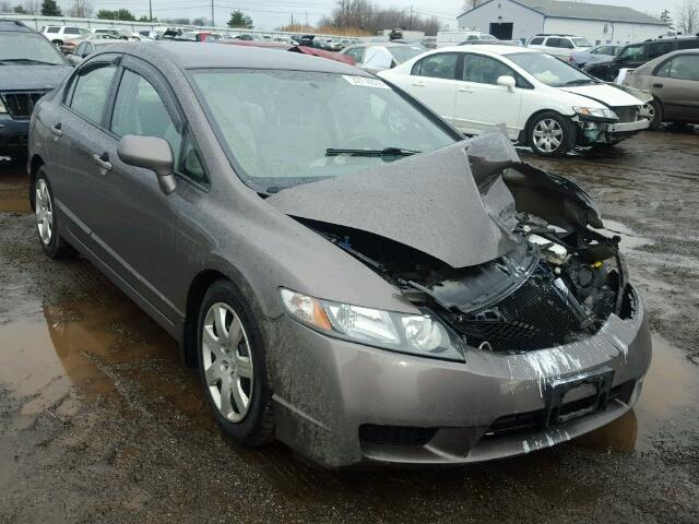 2HGFA1F58AH576482 - 2010 HONDA CIVIC LX MAROON photo 1