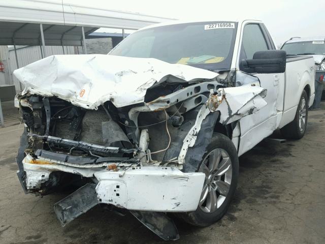 1FTRF12WX9KC32149 - 2009 FORD F150 WHITE photo 2
