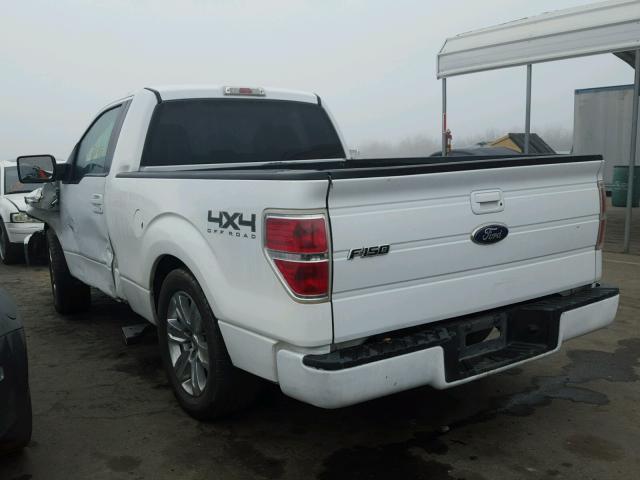 1FTRF12WX9KC32149 - 2009 FORD F150 WHITE photo 3