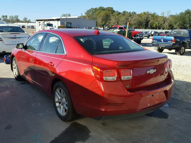 1G11C5SL5EF221171 - 2014 CHEVROLET MALIBU 1LT RED photo 3