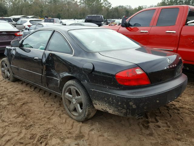 19UYA42721A002136 - 2001 ACURA 3.2CL TYPE BLACK photo 3