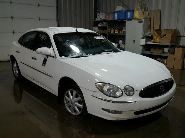 2G4WD532051297643 - 2005 BUICK LACROSSE C WHITE photo 1