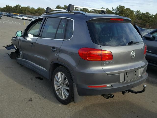 WVGBV7AX0GW526842 - 2016 VOLKSWAGEN TIGUAN S GRAY photo 3