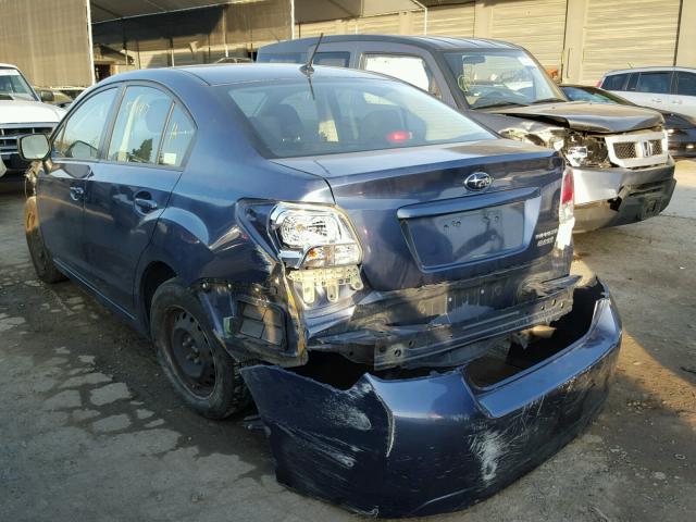 JF1GJAA65CH010555 - 2012 SUBARU IMPREZA BA BLUE photo 3