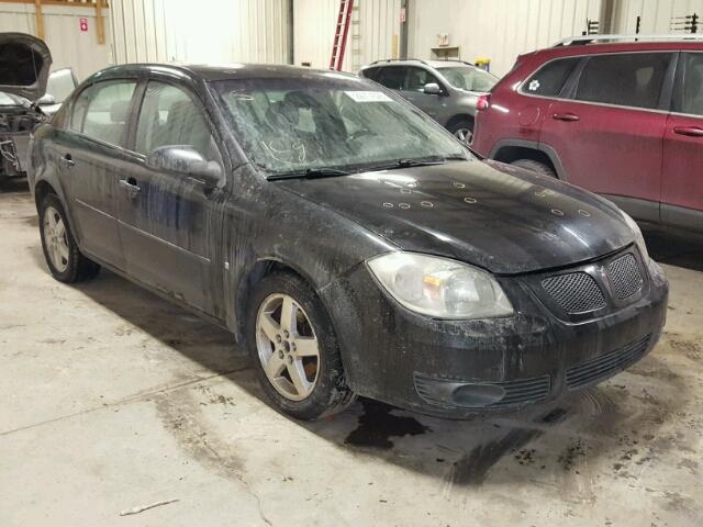 1G2AL58F087298235 - 2008 PONTIAC G5 SE BLACK photo 1