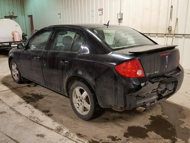 1G2AL58F087298235 - 2008 PONTIAC G5 SE BLACK photo 3