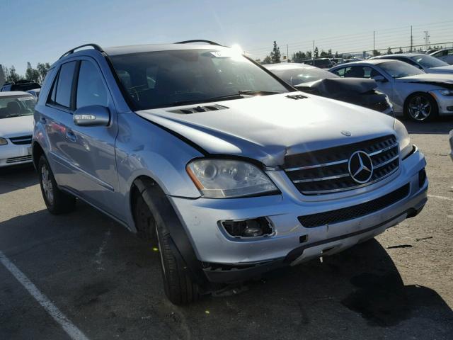 4JGBB86E67A229626 - 2007 MERCEDES-BENZ ML 350 BLUE photo 1