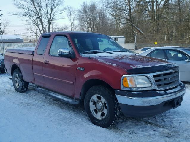 2FTRX17212CA94837 - 2002 FORD F150 RED photo 1