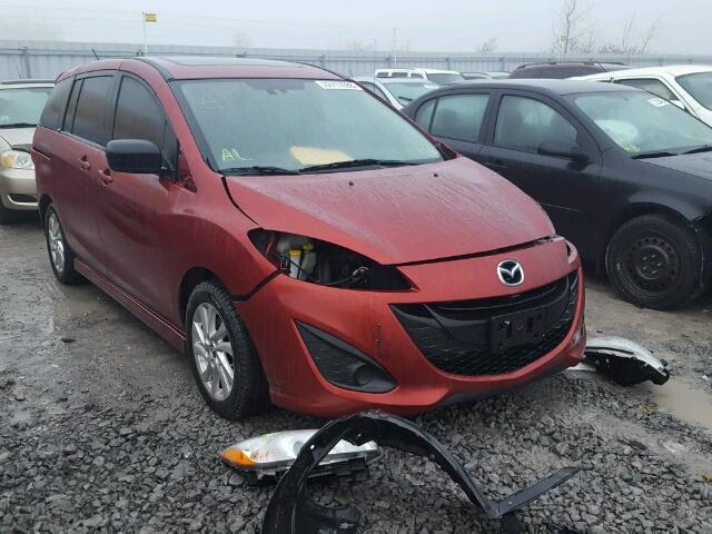 JM1CW2CL7F0180938 - 2015 MAZDA 5 TOURING RED photo 1
