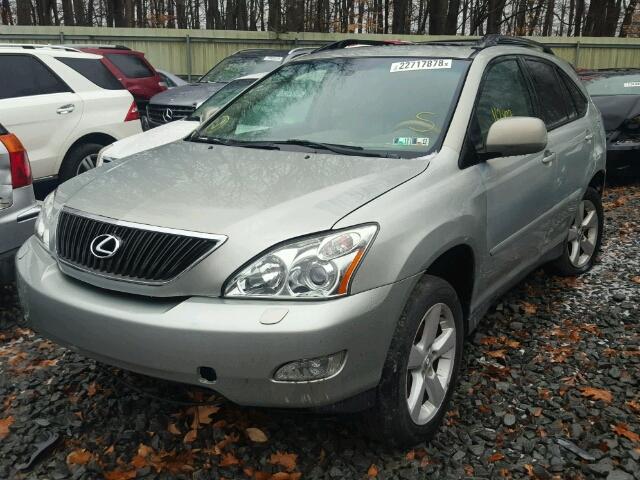 2T2HA31U05C052062 - 2005 LEXUS RX 330 BLUE photo 2