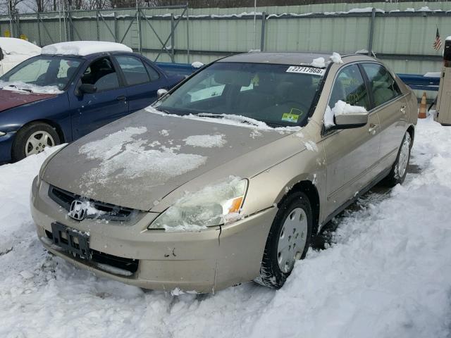 1HGCM56314A105714 - 2004 HONDA ACCORD LX GOLD photo 2