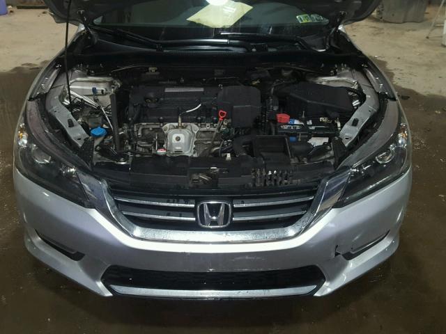 1HGCR2F79DA280361 - 2013 HONDA ACCORD EX SILVER photo 7