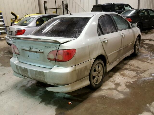 2T1BR32EX3C761315 - 2003 TOYOTA COROLLA CE SILVER photo 4