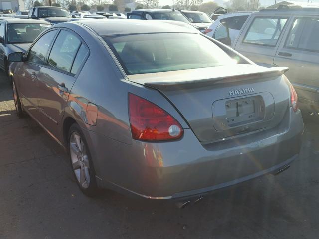 1N4BA41E17C804183 - 2007 NISSAN MAXIMA SE GRAY photo 3