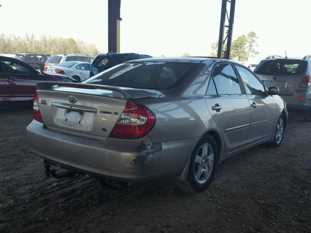 4T1BF32KX2U009917 - 2002 TOYOTA CAMRY LE GOLD photo 4