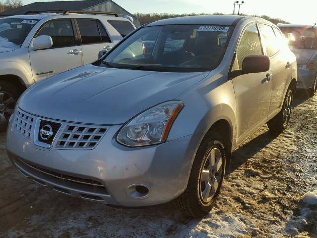 JN8AS5MVXAW127150 - 2010 NISSAN ROGUE S SILVER photo 2