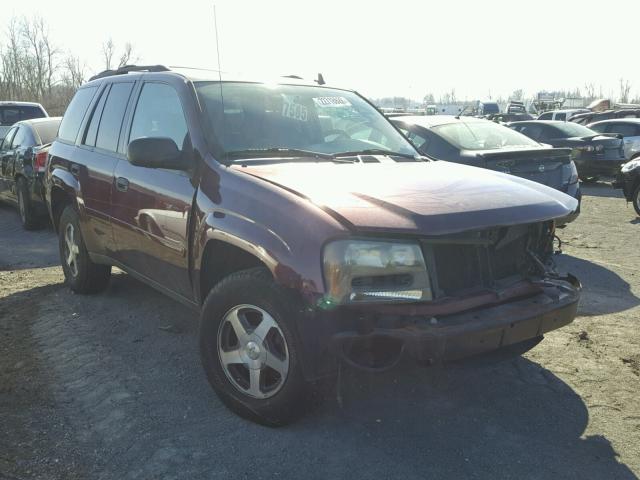 1GNDT13S662253548 - 2006 CHEVROLET TRAILBLAZE RED photo 1