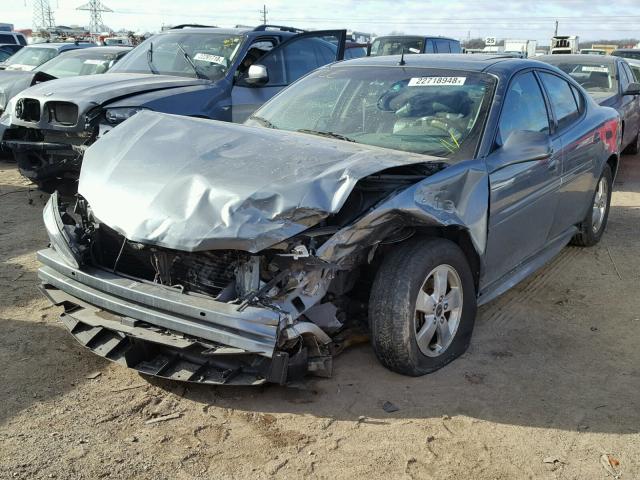 2G2WS542251220186 - 2005 PONTIAC GRAND PRIX GRAY photo 2