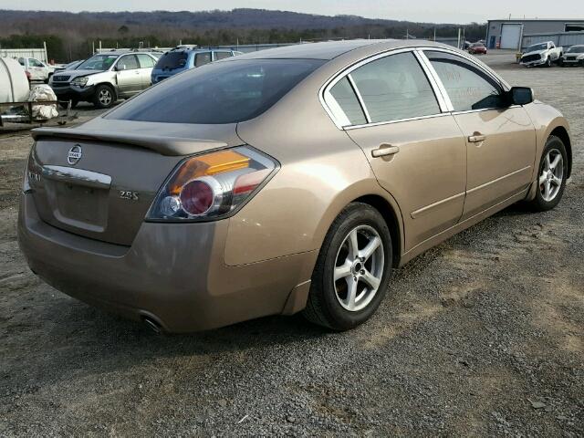 1N4AL21E97N413233 - 2007 NISSAN ALTIMA 2.5 BROWN photo 4