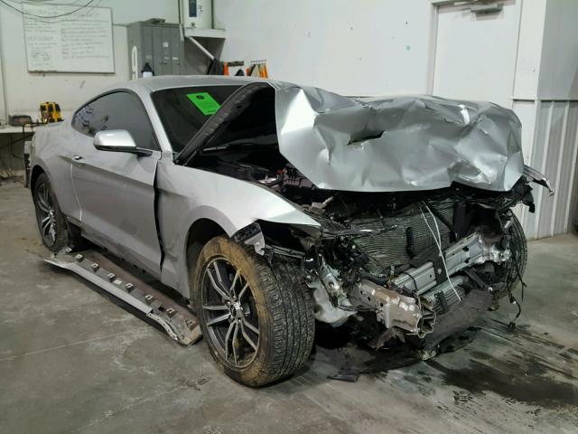 1FA6P8TH8H5218441 - 2017 FORD MUSTANG SILVER photo 1