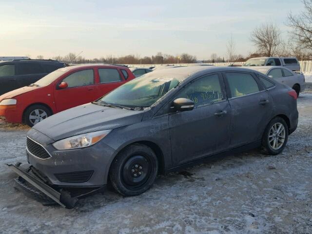 1FADP3F2XFL266131 - 2015 FORD FOCUS SE GRAY photo 2