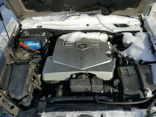 1G6DM577040121237 - 2004 CADILLAC CTS BROWN photo 7