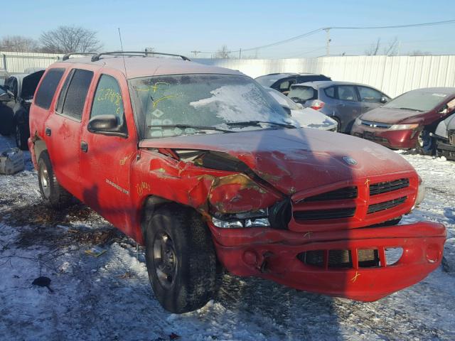 1B4HR28Y9XF646818 - 1999 DODGE DURANGO RED photo 1