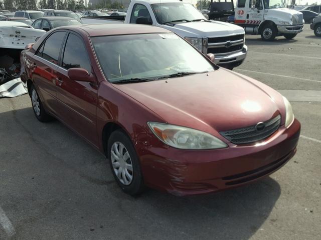 4T1BE30K82U056563 - 2002 TOYOTA CAMRY LE MAROON photo 1