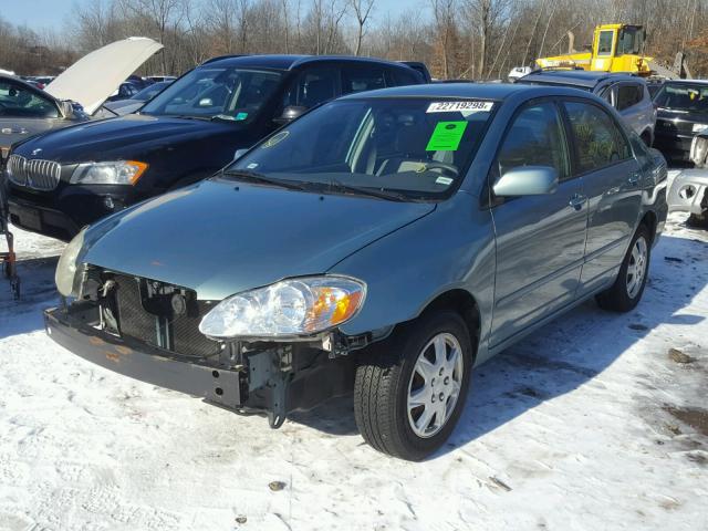 2T1BR32EX5C467433 - 2005 TOYOTA COROLLA CE TEAL photo 2