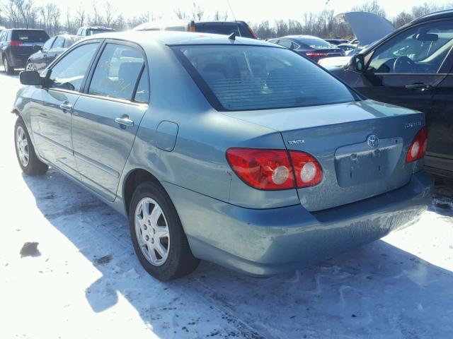 2T1BR32EX5C467433 - 2005 TOYOTA COROLLA CE TEAL photo 3