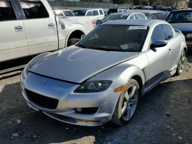 JM1FE173850154917 - 2005 MAZDA RX8 SILVER photo 2