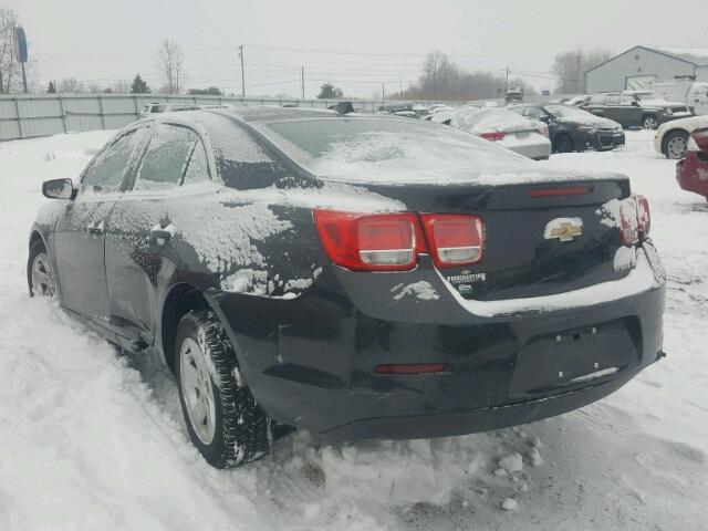 1G11B5SL2EF216464 - 2014 CHEVROLET MALIBU LS BLACK photo 3