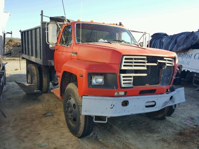 1FDWK74A4JVA53042 - 1988 FORD F700 F RED photo 1