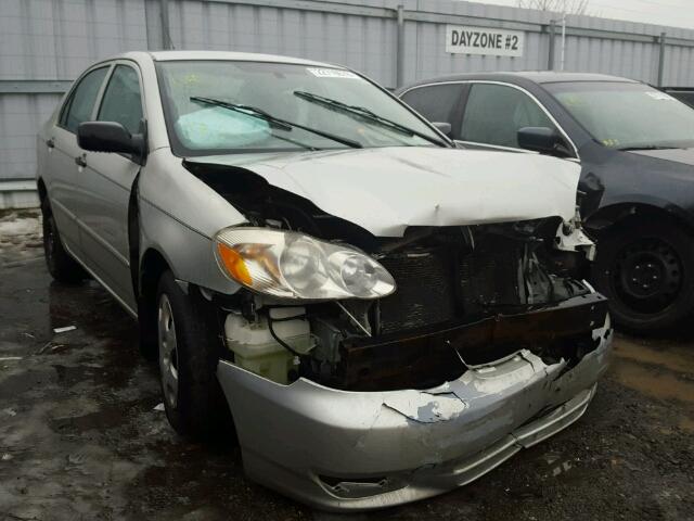 2T1BR32E44C819596 - 2004 TOYOTA COROLLA CE GRAY photo 1