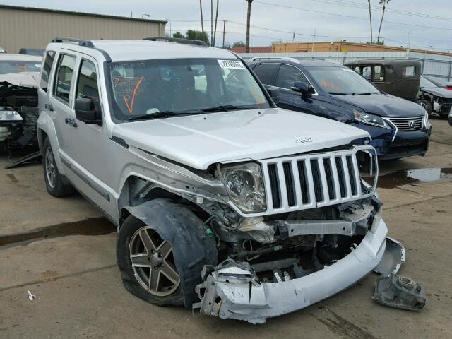 1C4PJLAKXCW132357 - 2012 JEEP LIBERTY SP SILVER photo 1