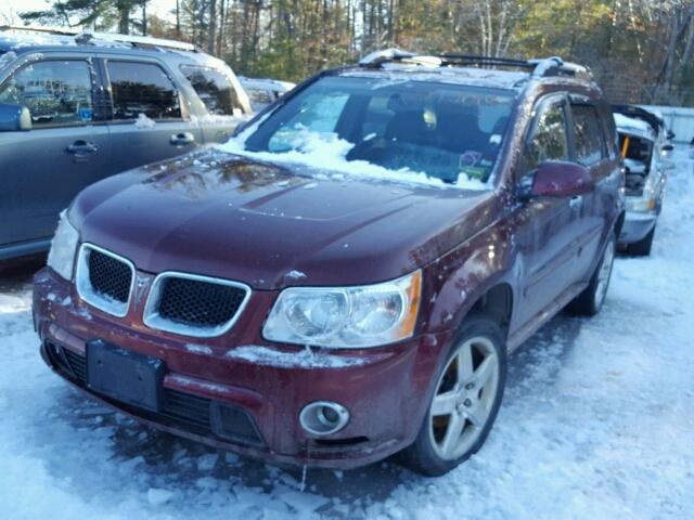 2CKDL637386333406 - 2008 PONTIAC TORRENT GX ORANGE photo 2