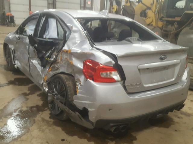 JF1VA1F6XF9828586 - 2015 SUBARU WRX PREMIU GRAY photo 3