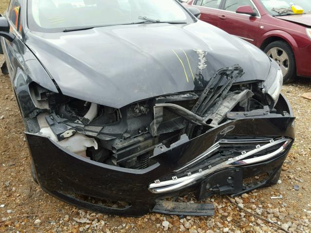 3FA6P0HR1DR255745 - 2013 FORD FUSION SE BLACK photo 9