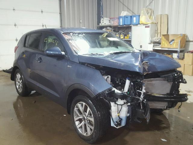 KNDPBCAC7G7864466 - 2016 KIA SPORTAGE L BLUE photo 1