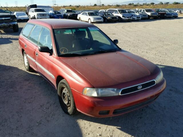 4S3BK435XV7305019 - 1997 SUBARU LEGACY L RED photo 1