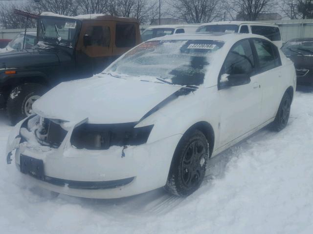 1G8AJ52FX5Z181993 - 2005 SATURN ION LEVEL WHITE photo 2