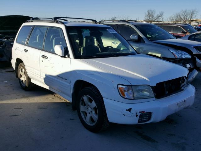 JF1SF65641H760951 - 2001 SUBARU FORESTER S WHITE photo 1