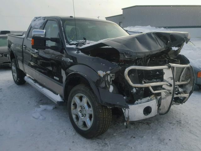 1FTFW1ETXDKD68164 - 2013 FORD F150 SUPER BLACK photo 1