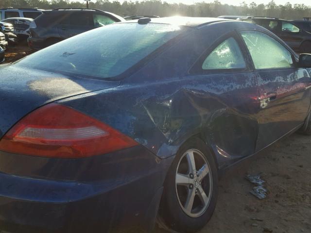 1HGCM72654A017289 - 2004 HONDA ACCORD EX BLUE photo 9