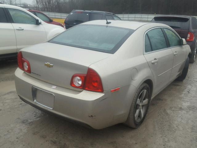 1G1ZC5E15BF268970 - 2011 CHEVROLET MALIBU 1LT 金色 照片 4