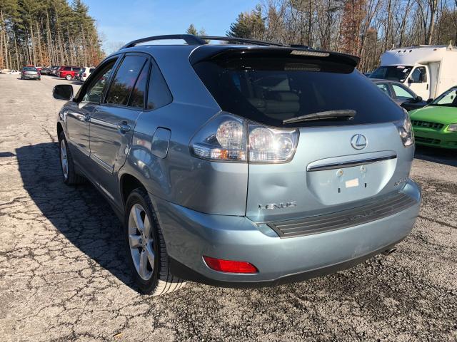 2T2GK31U77C016915 - 2007 LEXUS RX 350 BLUE photo 2