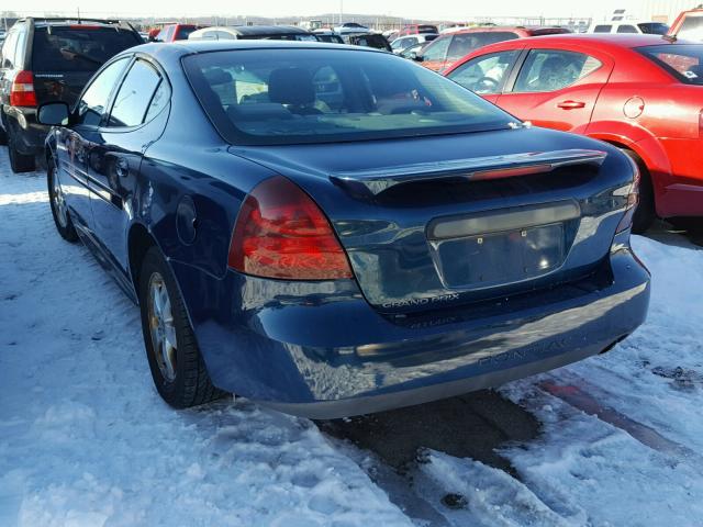 2G2WP522851192110 - 2005 PONTIAC GRAND PRIX BLUE photo 3