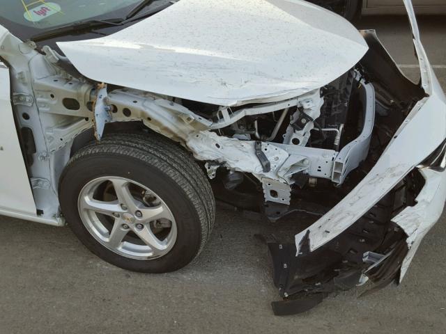 1G1ZB5ST9GF268700 - 2016 CHEVROLET MALIBU LS თეთრი ფოტო 9