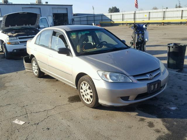 2HGES16594H571174 - 2004 HONDA CIVIC LX GOLD photo 1