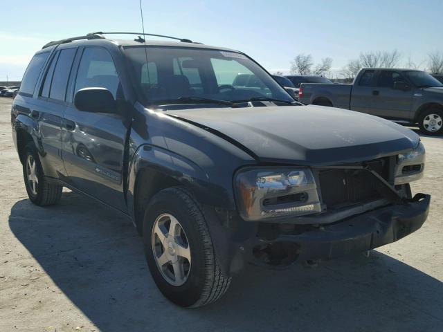 1GNDS13SX42305764 - 2004 CHEVROLET TRAILBLAZE CHARCOAL photo 1